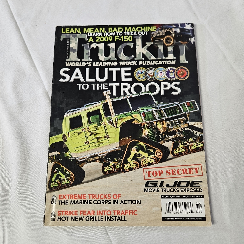 Truckin'‎ Magazine - Salute to the Troops Edition